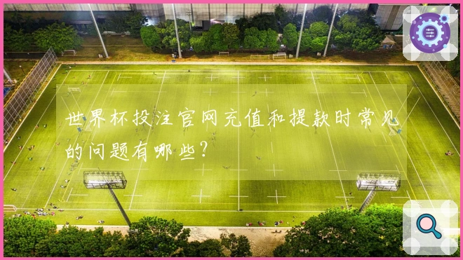 世界杯投注官网充值和提款时常见的问题有哪些？