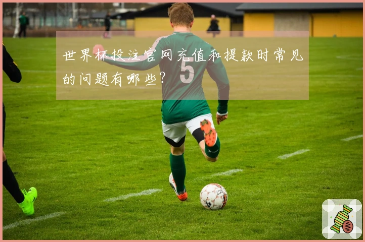 世界杯投注官网充值和提款时常见的问题有哪些？